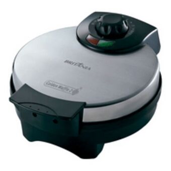 Máquina de waffle golden britânia, 850w, prata