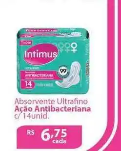 Absorvente Ultrafino Ação Antibacteriana