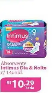 Hiper Farma Absorvente Intimus Dia&noite oferta