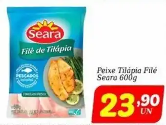 Peixe Tilapia File Seara 600g