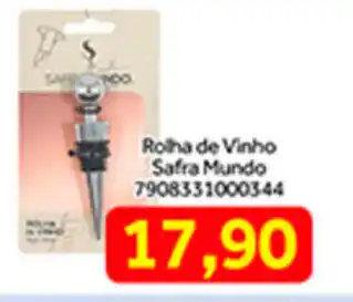Shibata Supermercados Rolha de Vinho Safra Mundo oferta