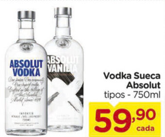 Carrefour Vodka Sueca Absolut 750ml oferta