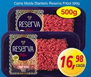 Supermercados Guanabara Carne Moida Dianteiro Reserva Friboi 500g oferta