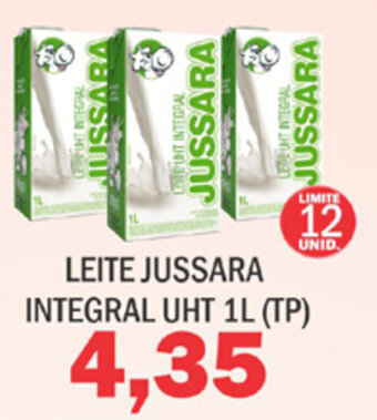 Supermercados Mendonça Leite Jussara Integral UHT 1L (tp) oferta