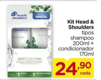 Carrefour Kit Head & Shoulders shampoo 200ml + condicionador 170ml oferta
