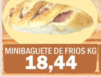 Supermercados Mendonça Minibaguete de Frios 1kg oferta