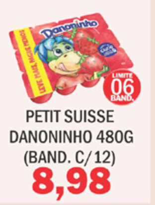 Supermercados Mendonça Petit Suisse Danoninho 480g oferta