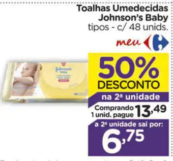 Toalhas Umedecidas Johnson's Baby