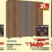 Lojas Becker Roupeiro caemumun oferta