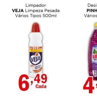 Supermercados Mundial Limpador oferta