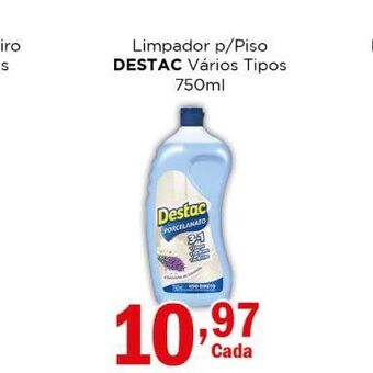 Supermercados Mundial Limpador oferta