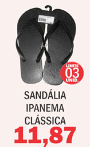 Supermercados Mendonça Sandalia Ipanema Classica oferta