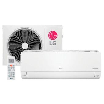 Fujioka Ar condicionado split lg dual inverter voice lg thinq, frio, conexão wi-fi | 12.000 btu's oferta
