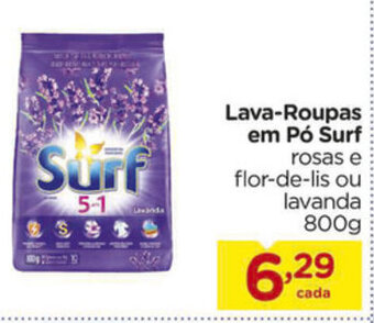 Carrefour Lava roupas em po Surf 800g oferta