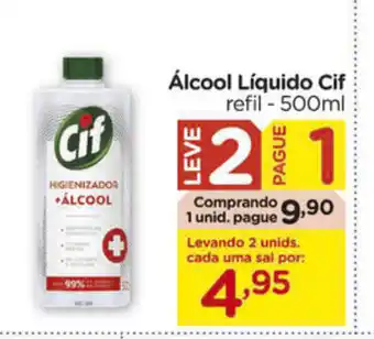 Alcool Liquido Cif 500ml