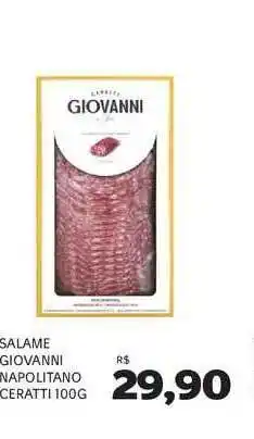 Supermercados Real Salame Giovanni Napolitano Ceratti 100g oferta