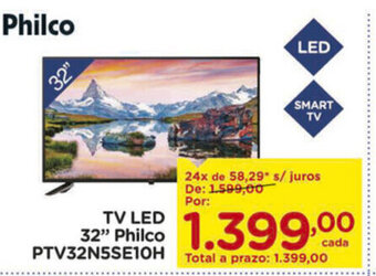 Carrefour TV LED 32" Philco oferta