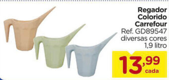 Regador Colorido Carrefour 1.9L