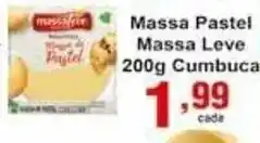 Rossi Supermercado Massa Pastel Massa Leve 200f Cumbuca oferta
