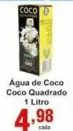 Rossi Supermercado Agua de Coco Coco Quadrado 1L oferta