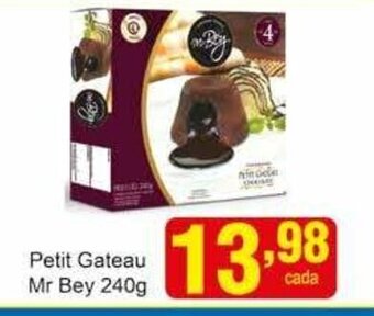 Rossi Supermercado Petit Gateau Mr.Bey 240g oferta