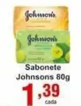 Rossi Supermercado Sabonete Johnsons 80g oferta