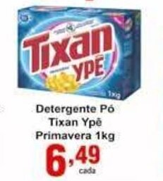 Rossi Supermercado Detergente Po Tixan Ype Pimavera 1kg oferta