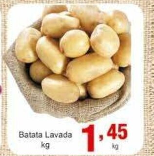Rossi Supermercado Batata Lavada 1kg oferta