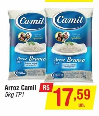 Fort Atacadista Arroz Camil 5kg Tp1 oferta