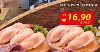 Assaí Atacadista File de Peito Bife Itabom 1kg oferta