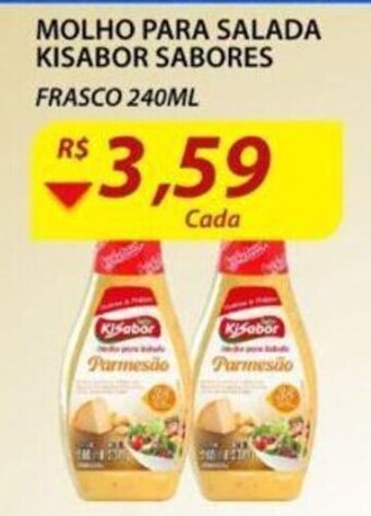 Assaí Atacadista Molho para Salada Kisabor Sabore 240ml oferta