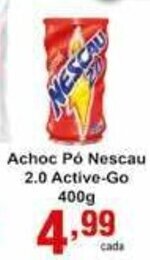 Rossi Supermercado Achoc Po Nescau 2.0 Active-Go 400g oferta