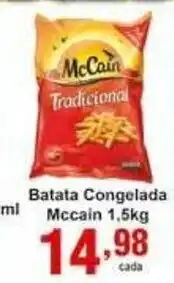 Rossi Supermercado Batata Congelada McCain 15kg oferta