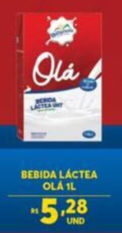 Atacadão Centro Sul Bebida lactea Ola 1L oferta