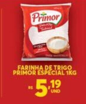 Farinha de Trigo Primor Especial 1kg