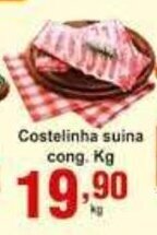 Rossi Supermercado Costelinha Suina Cong. 1kg oferta