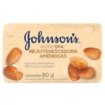 Atacadão Sabonete em barra amêndoas 80g - johnson's oferta