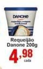 Rossi Supermercado Requeijao Danone 200g oferta