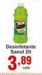 Rossi Supermercado Desinfetante Sanol 2L oferta