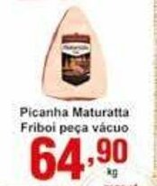 Rossi Supermercado Picanha Maturatta Friboi peca vacuo 1kg oferta