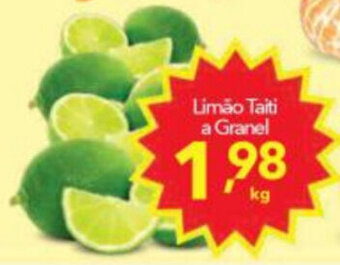 Lopes Supermercados Limao Taiti a granel 1kg oferta
