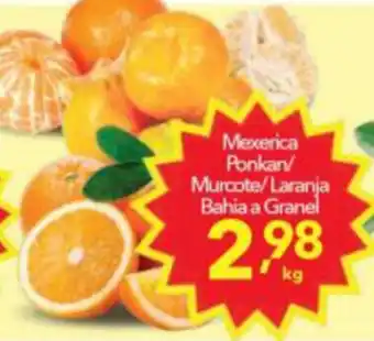 Lopes Supermercados Mexerica Ponka/ Murcote/ Laranja bahia a Granel 1kg oferta