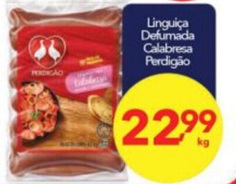 Lopes Supermercados Linguica Defumada Calabresa Perdigao 1kg oferta