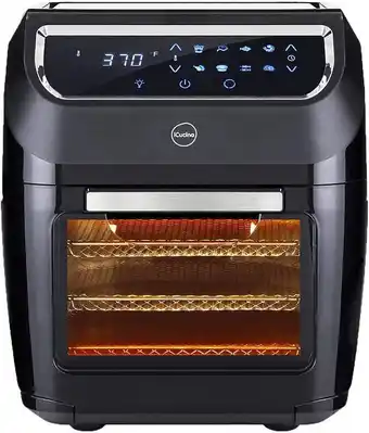 Carrefour Icucina fritadeira eletrica air fryer 10l com painel de controle digital 110v1700w preto oferta