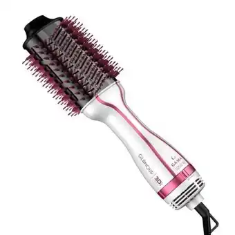 Escova secadora glamour pink brush 3d, 220v, 1200w, hdcbr0000000426, gama
