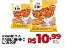 Frango a passarinho lar iqf