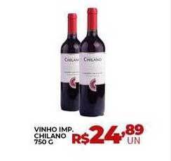 Supermercados Myatã Vinho imp. chilano oferta