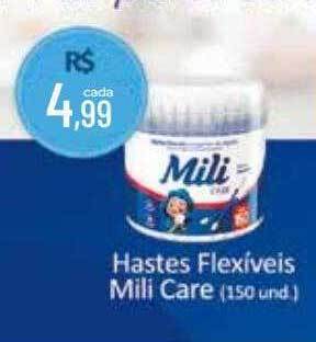 Hastes flexíveis mili care