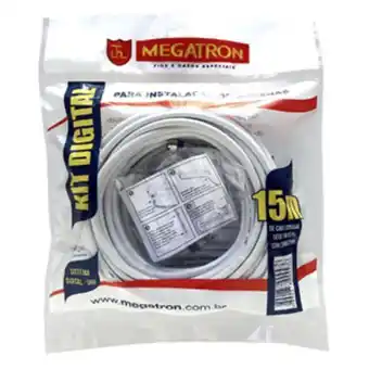 Leroy Merlin Kit digital para instalação de antenas 15metros megatron oferta