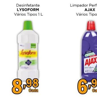 Supermercados Mundial Desinfetante oferta